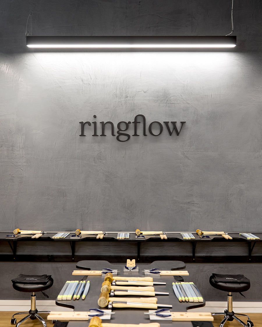 The Ringflow studio in Prahran, set up and ready for a group